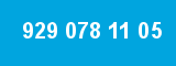 929 078 11 05